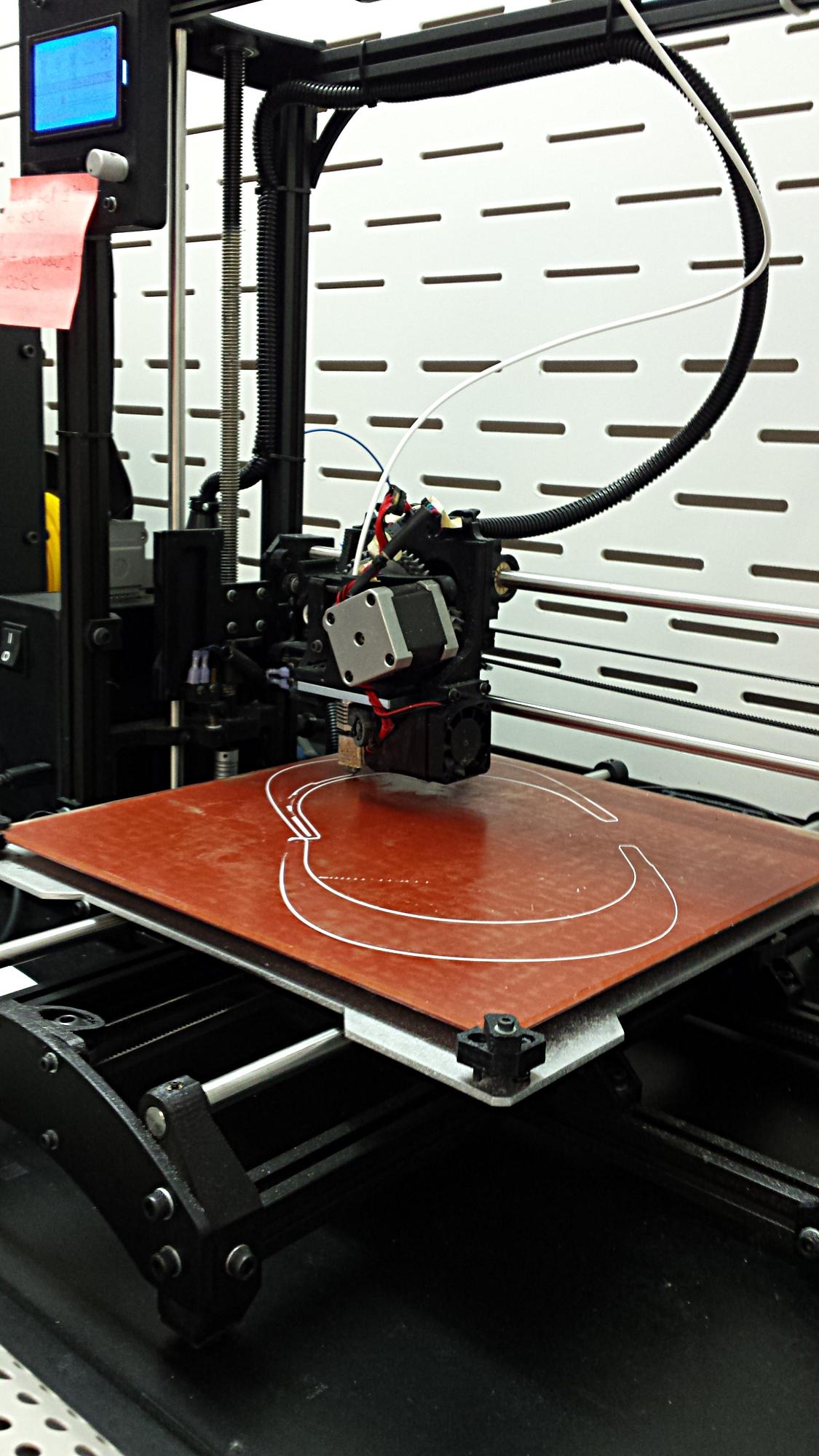 3D Printer Making Frames for Masks VIU Donates Critical Health Supplies During COVID-19 Crisis