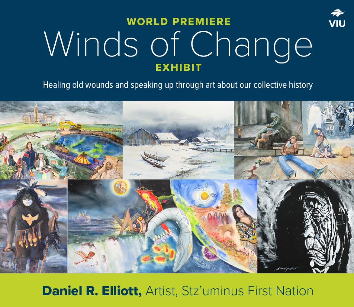 Winds of Change Winds of Change art exhibit poster