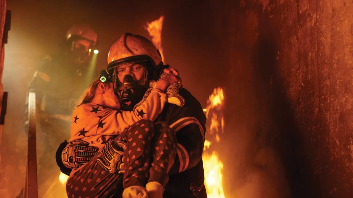 Buliding resilience in volunteer firefighters