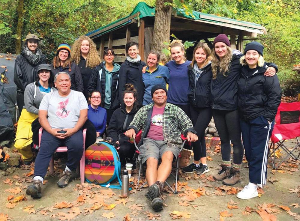 Cowichan land-based teacher education course