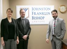 Johnston Franklin Bishop Law Firm is Primarily Made Up of VIU Graduates Johnston Franklin Bishop Law Firm is Primarily Made Up of VIU Graduates