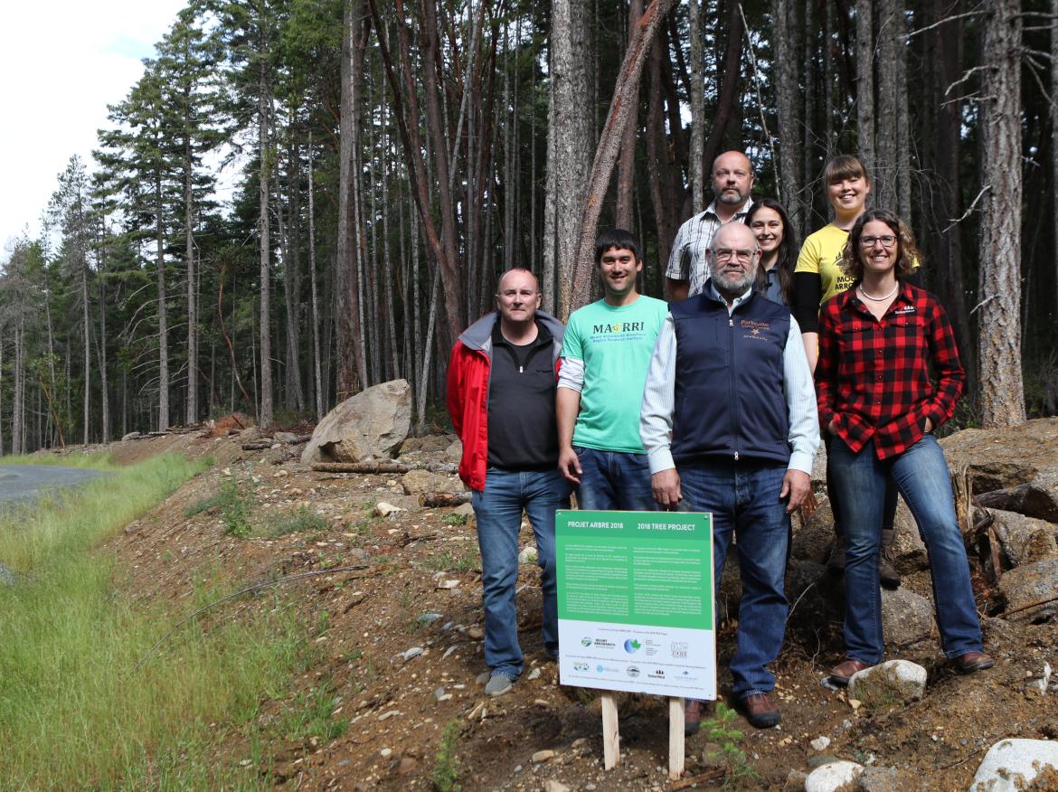 MABRRI and partners plant 1,000 trees at Top Bridge Park