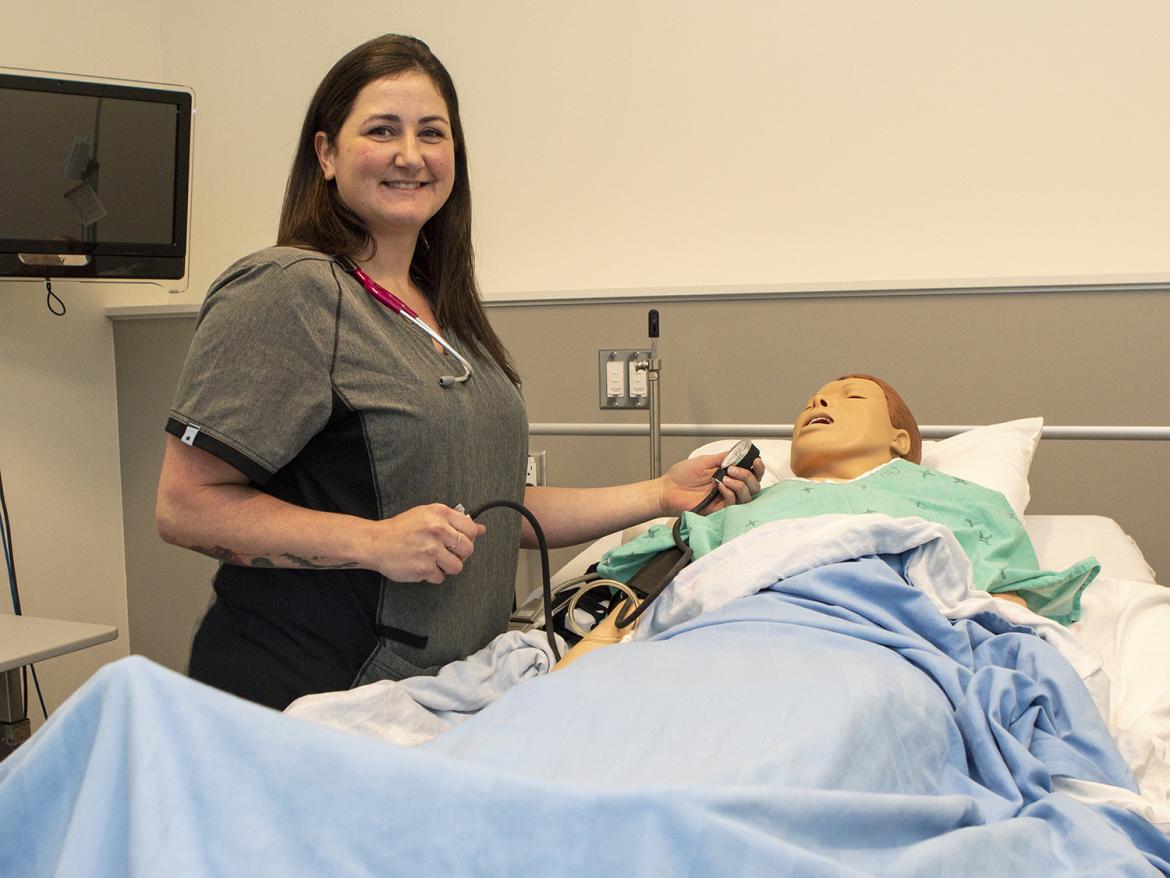 Vancouver Island University’s Nursing program supports the local health-care industry by providing more than 70 new graduates each year.