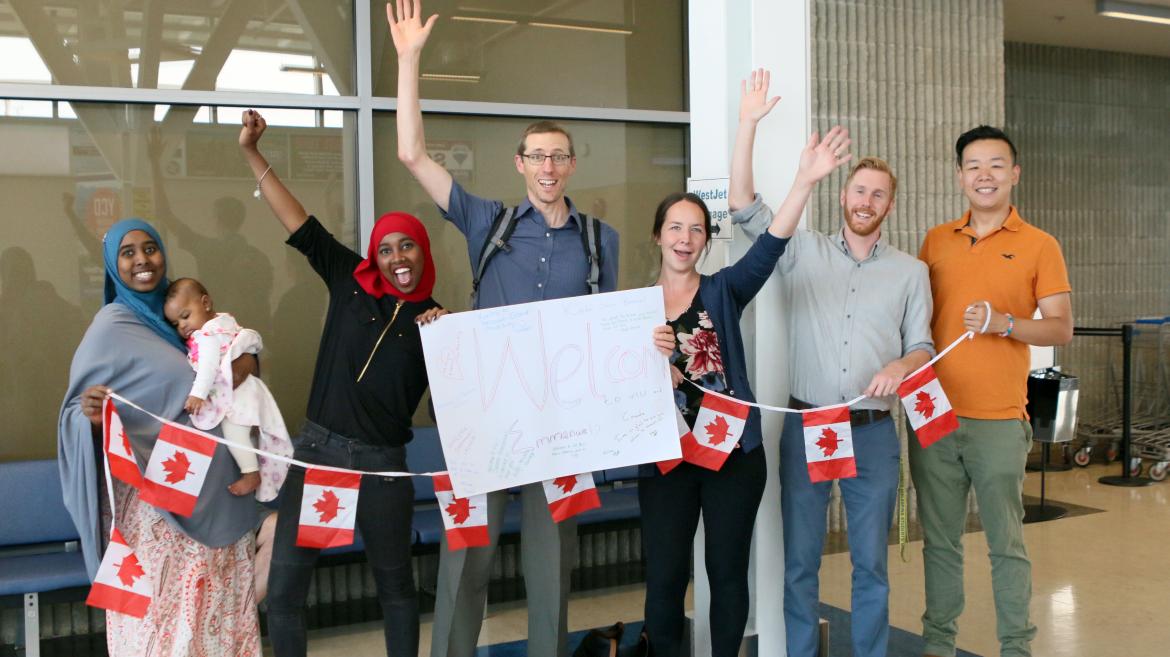 VIU World University Service of Canada Committee Makes a Difference in Two Refugee Lives