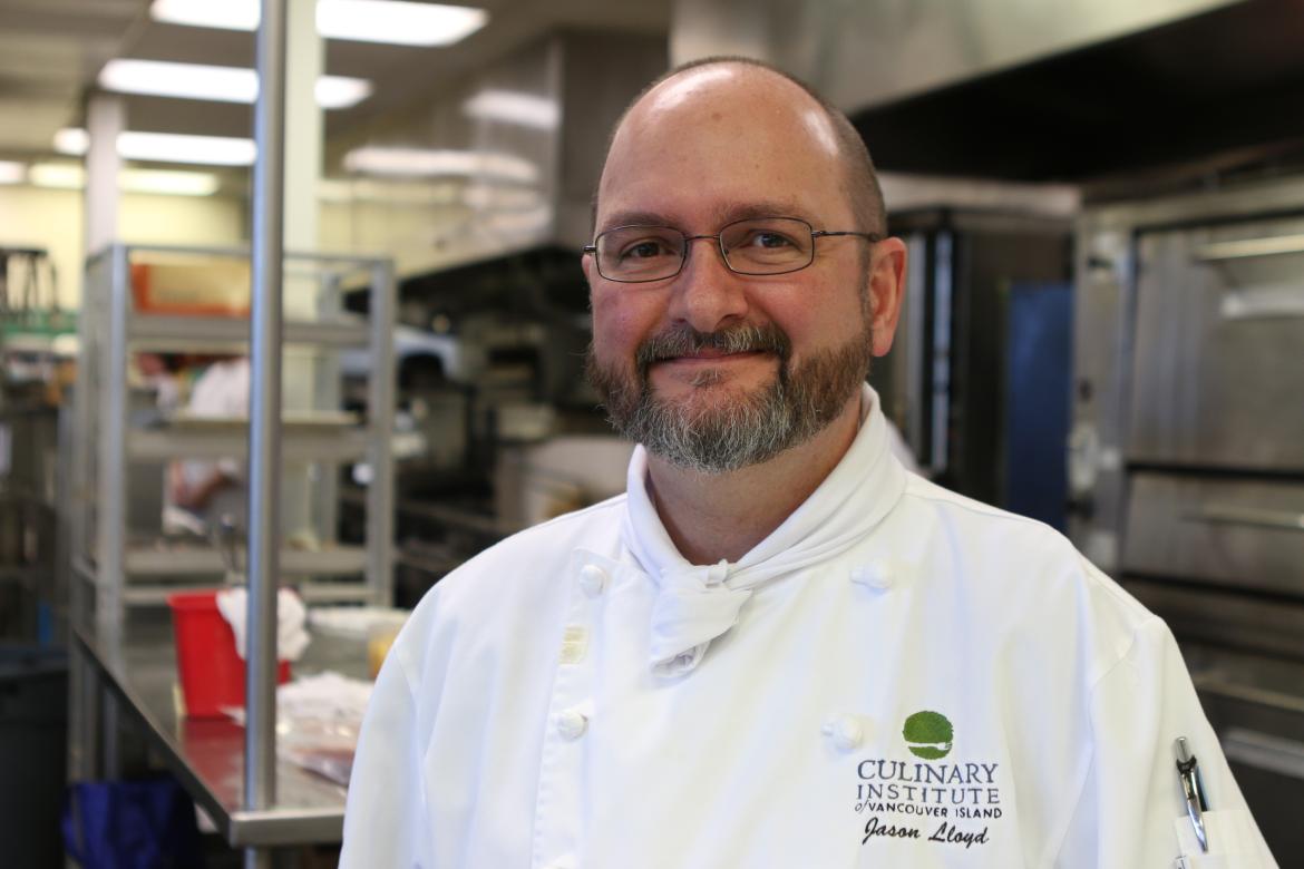 VIU Culinary Arts alum Jason Lloyd VIU Culinary Arts alum Jason Lloyd