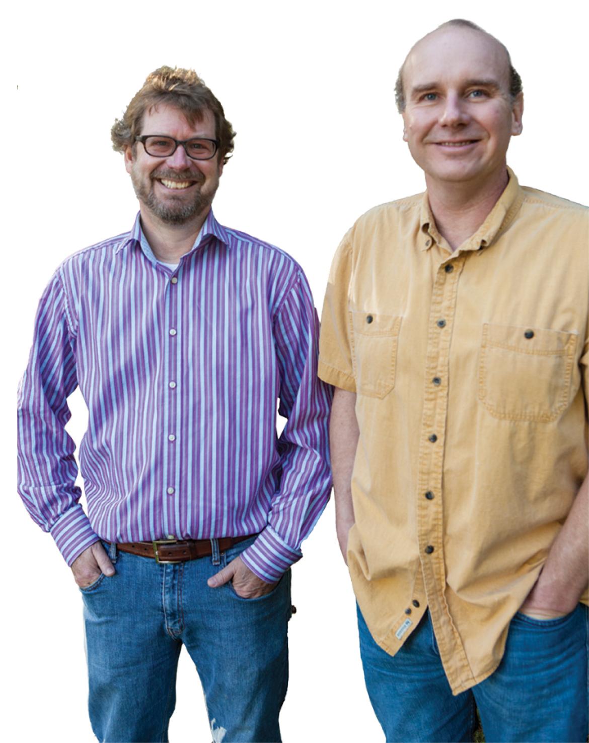 Dr. Chris Gill and Dr. Erik Krogh