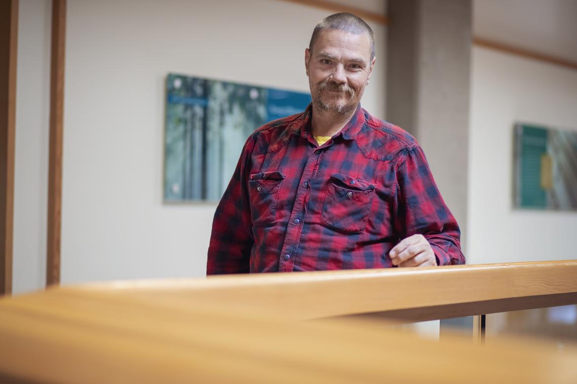 VIU student Eric Evans path to education and journey of healing VIU student Eric Evans path to education and journey of healing