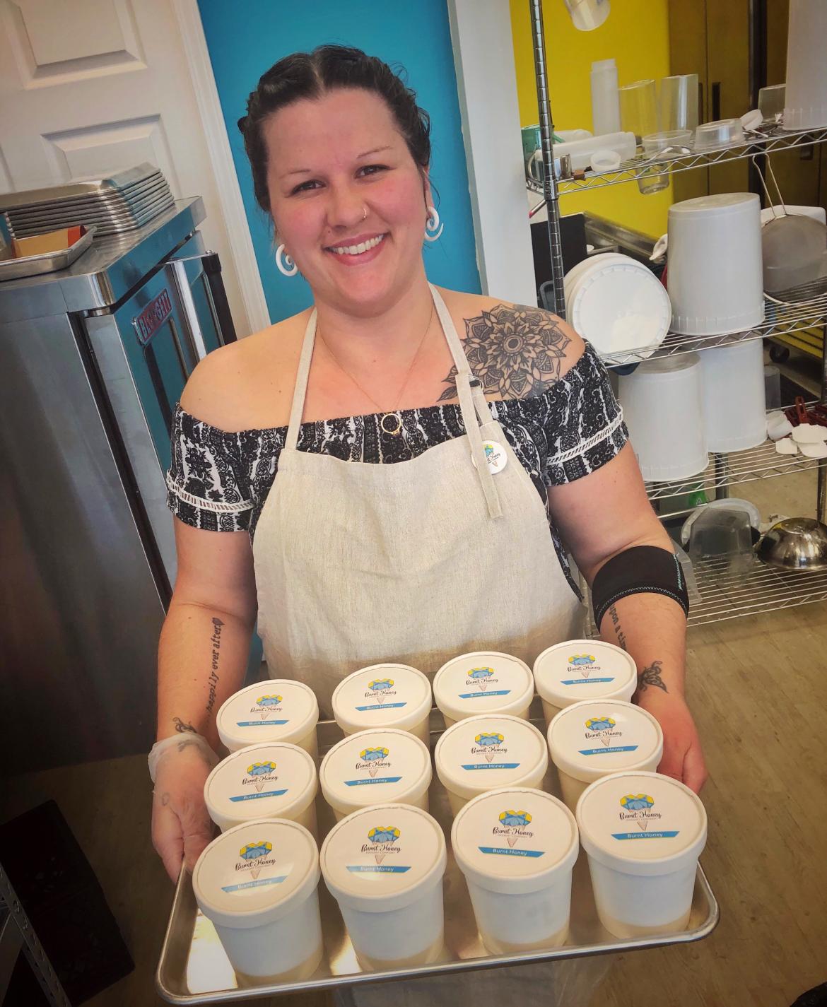 VIU Baking alumna Kara Shedden VIU Baking alumna Kara Shedden